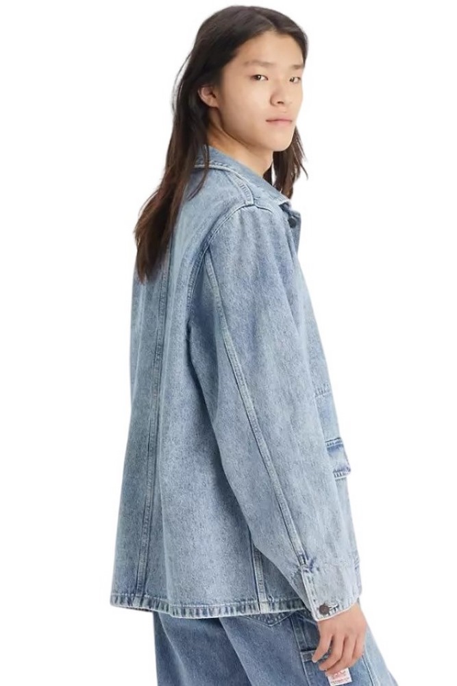LEVIS BROADWAY ENIGNEER COAT ΜΠΟΥΦΑΝ ΑΝΔΡΙΚΟ BLUΕ DENIM