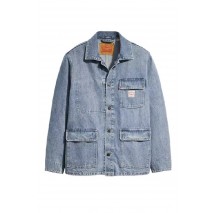 LEVIS BROADWAY ENIGNEER COAT ΜΠΟΥΦΑΝ ΑΝΔΡΙΚΟ BLUΕ DENIM