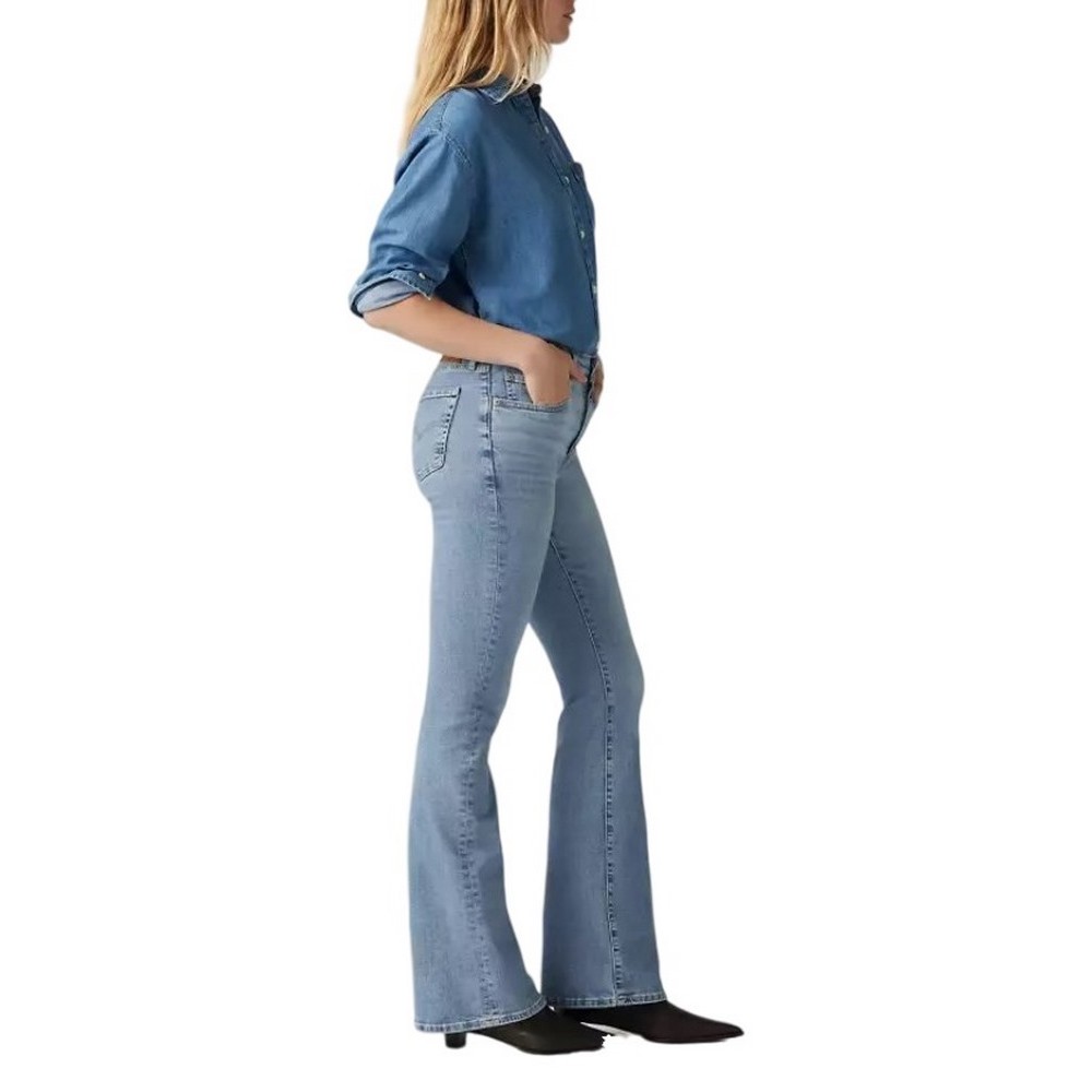 LEVIS 726 HR FLARE A34100027 ΠΑΝΤΕΛΟΝΙ ΓΥΝΑΙΚΕΙΟ BLUΕ DENIM