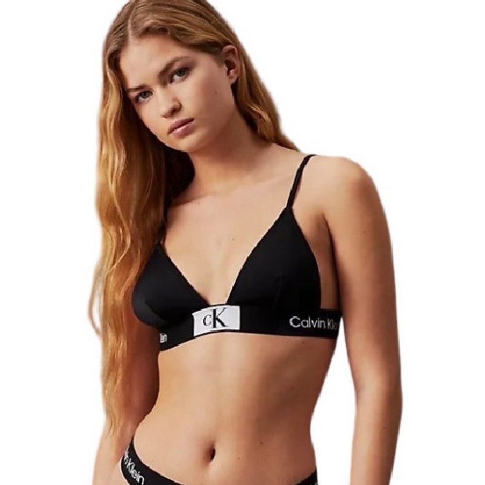 CALVIN KLEIN JEANS FIXED TRIANGLE-RP ΜΑΓΙΟ ΓΥΝΑΙΚΕΙΟ BLACK