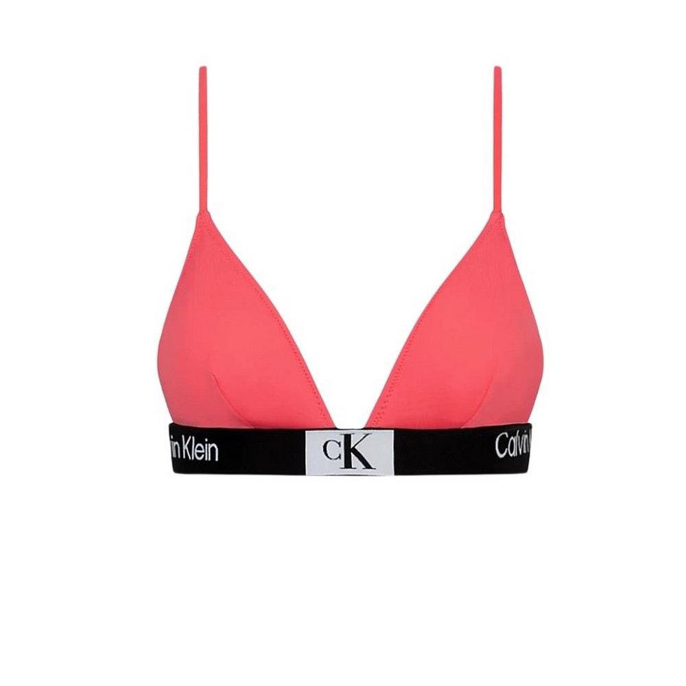 CALVIN KLEIN JEANS FIXED TRIANGLE-RP ΜΑΓΙΟ ΓΥΝΑΙΚΕΙΟ CORAL