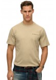 SUPERDRY CHN TECH RELAXED TEE T-SHIRT ΜΠΛΟΥΖΑ ΑΝΔΡΙΚΗ BEIGE