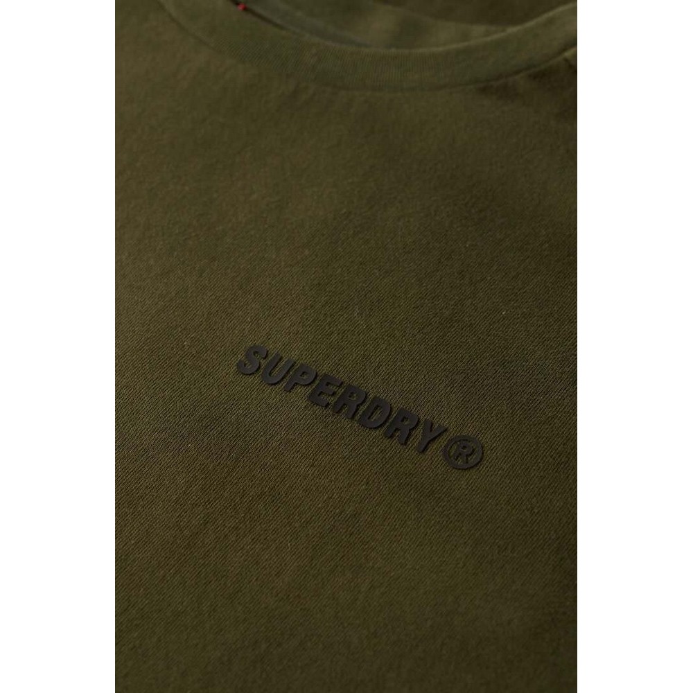 SUPERDRY CHN TECH RELAXED TEE T-SHIRT ΜΠΛΟΥΖΑ ΑΝΔΡΙΚΗ KHAKI