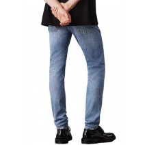 CALVIN KLEIN JEANS SLIM TAPER ΠΑΝΤΕΛΟΝΙ ΑΝΔΡΙΚΟ DENIM LIGHT