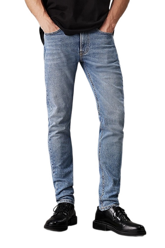 CALVIN KLEIN JEANS SLIM TAPER ΠΑΝΤΕΛΟΝΙ ΑΝΔΡΙΚΟ DENIM LIGHT