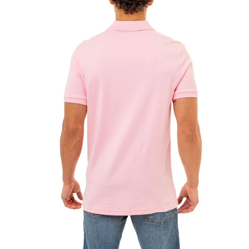 U.S POLO ASSN  41029 POLO T-SHIRT ΜΠΛΟΥΖΑ ΑΝΔΡΙΚΗ PINK