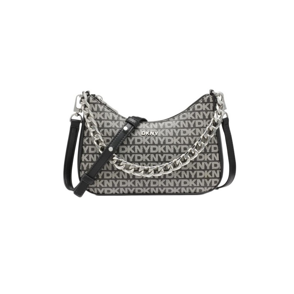 DKNY JENNA CROSS BODY HANDBAG R52E5I10 ΤΣΑΝΤΑ ΓΥΝΑΙΚΕΙΑ BLACK