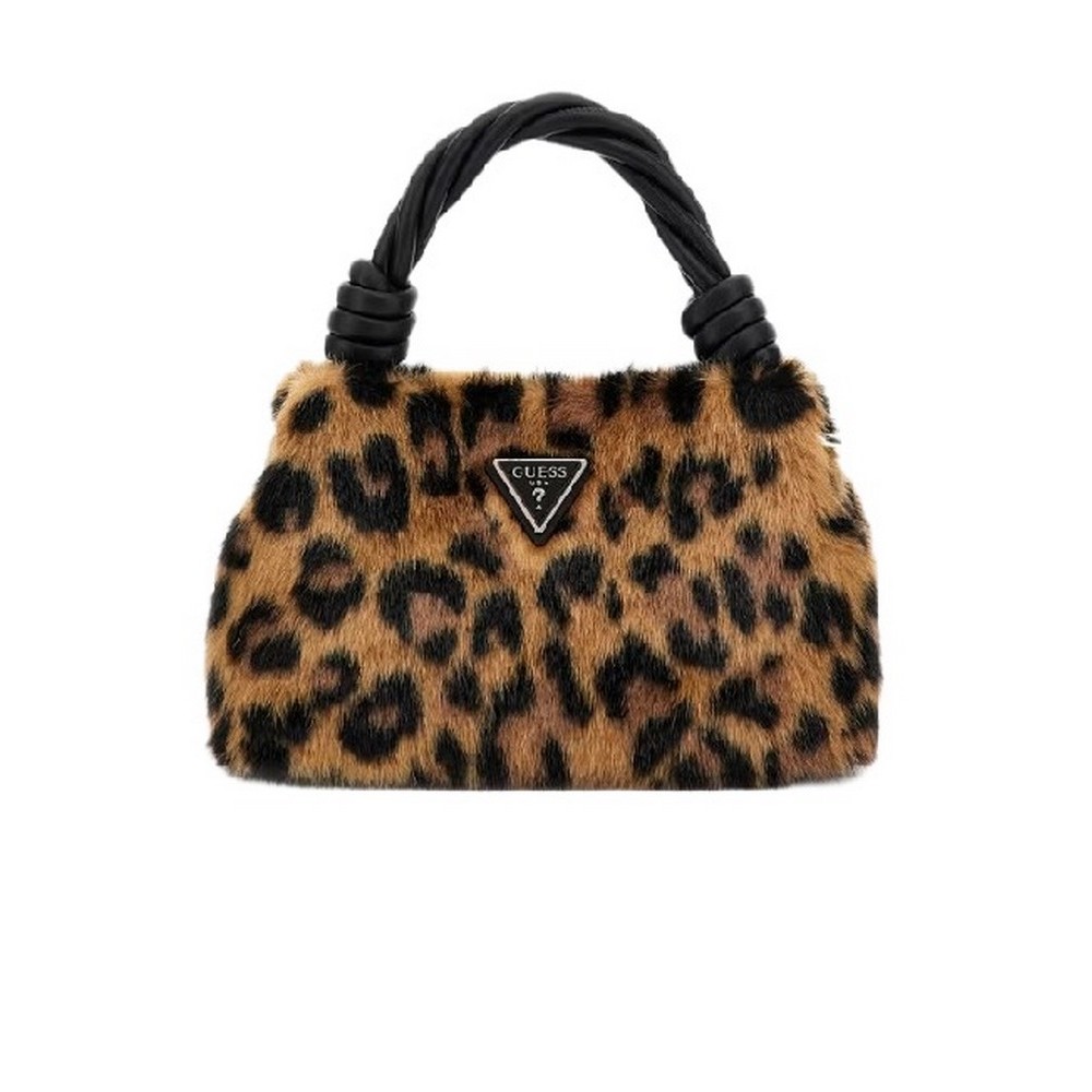GUESS SHAIDA TOP HANDLE CROSSBODY ΤΣΑΝΤΑ ΓΥΝΑΙΚΕΙΑ LEOPARD