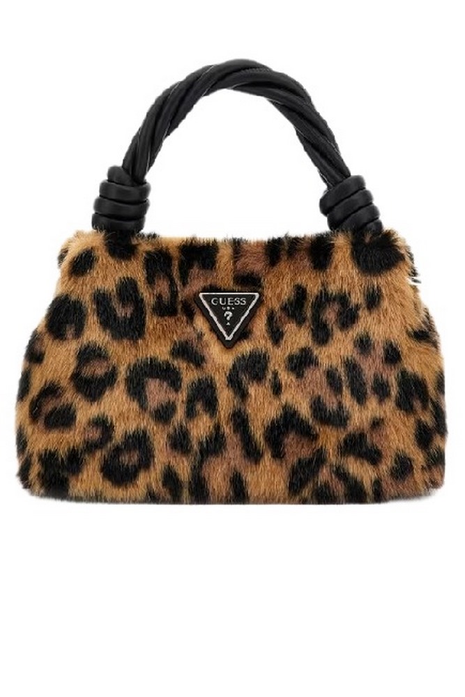 GUESS SHAIDA TOP HANDLE CROSSBODY ΤΣΑΝΤΑ ΓΥΝΑΙΚΕΙΑ LEOPARD