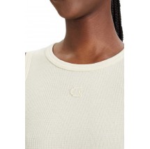 CALVIN KLEIN JEANS SL TEXTURE WAFFLE RACER MINI ΦΟΡΕΜΑ ΓΥΝΑΙΚΕΙΟ YELLOW