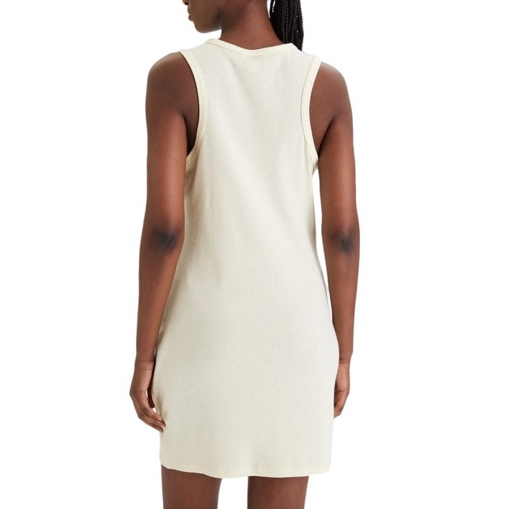 CALVIN KLEIN JEANS SL TEXTURE WAFFLE RACER MINI ΦΟΡΕΜΑ ΓΥΝΑΙΚΕΙΟ YELLOW