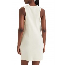 CALVIN KLEIN JEANS SL TEXTURE WAFFLE RACER MINI ΦΟΡΕΜΑ ΓΥΝΑΙΚΕΙΟ YELLOW