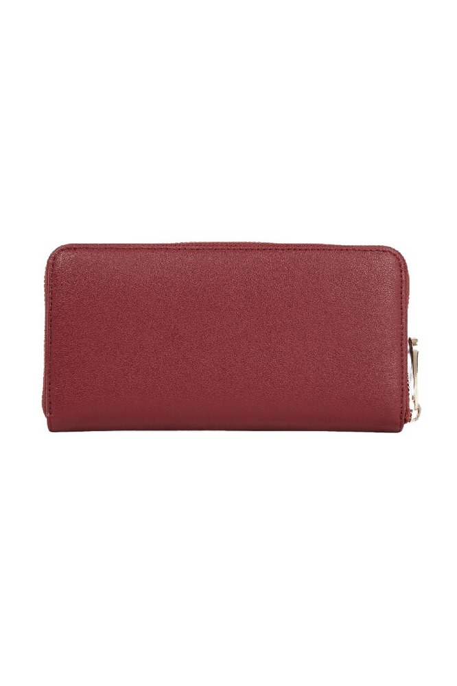 TOMMY HILFIGER POPPY PLUS LARGE ZA ΠΟΡΤΟΦΟΛΙ ΓΥΝΑΙΚΕΙΟ AUBERGINE