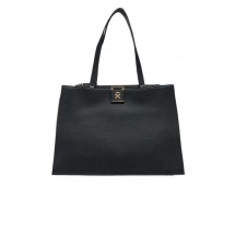 TOMMY HILFIGER HER TOTE ΤΣΑΝΤΑ ΓΥΝΑΙΚΕΙΑ BLACK