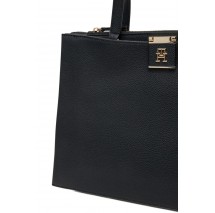 TOMMY HILFIGER HER TOTE ΤΣΑΝΤΑ ΓΥΝΑΙΚΕΙΑ BLACK