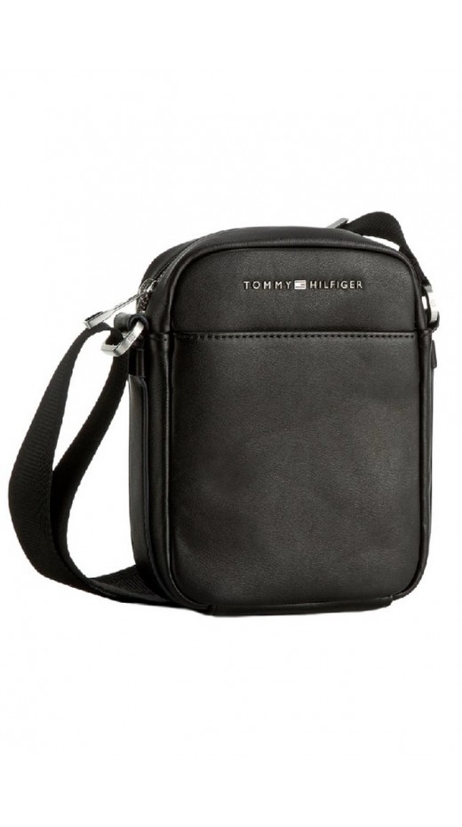 TOMMY HILFIGER CITY MINI REPORTER ΤΣΑΝΤΑ ΑΝΔΡΙΚΗ BLACK
