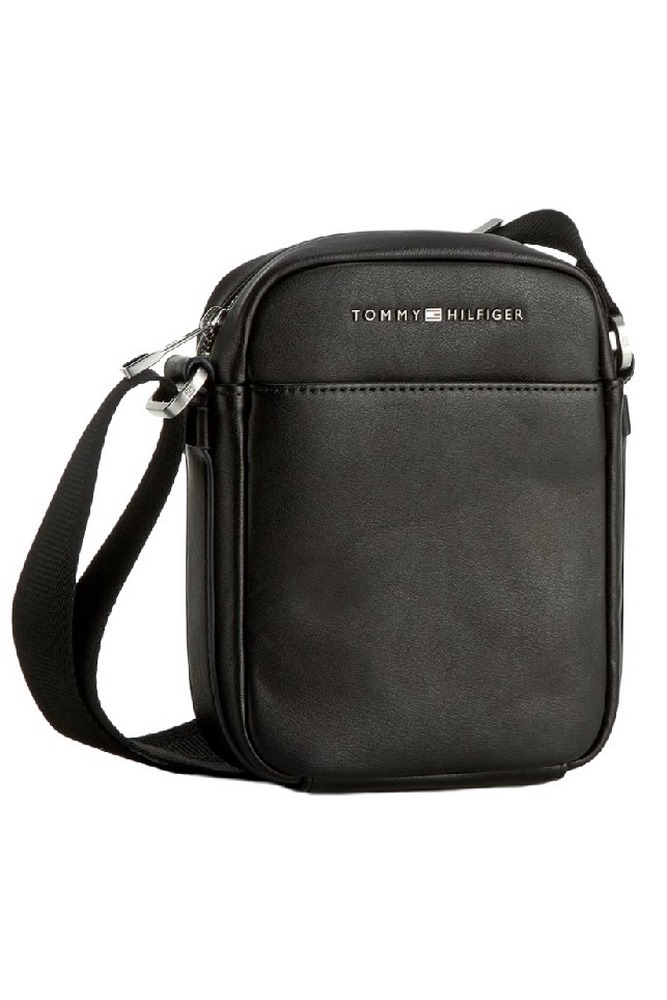 TOMMY HILFIGER CITY MINI REPORTER ΤΣΑΝΤΑ ΑΝΔΡΙΚΗ BLACK