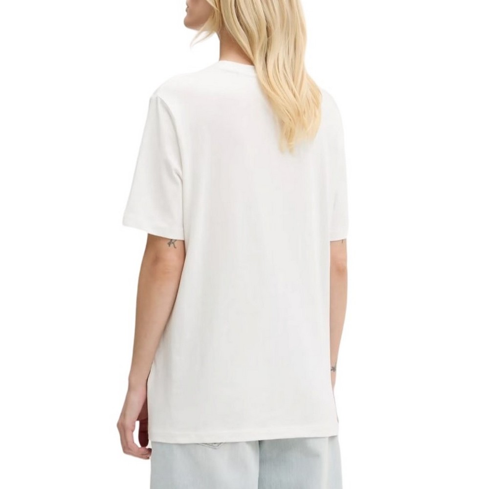 TOMMY JEANS RLX TJ STRAWBERRY TEE T-SHIRT ΜΠΛΟΥΖΑ ΓΥΝΑΙΚΕΙΑ OFF WHITE