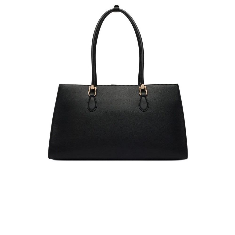 TOMMY HILFIGER GRACE SATCHEL ΤΣΑΝΤΑ ΓΥΝΑΙΚΕΙΑ BLACK