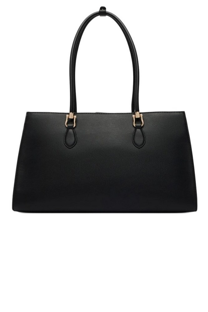 TOMMY HILFIGER GRACE SATCHEL ΤΣΑΝΤΑ ΓΥΝΑΙΚΕΙΑ BLACK