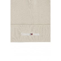 TOMMY HILFIGER TJW SPORT BEANIE ΣΚΟΥΦΟΣ ΓΥΝΑΙΚΕΙΟΣ BEIGE