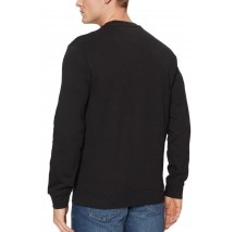 GUESS CN BASIC LOGO SWEATSHIRT ΜΠΛΟΥΖΑ ΦΟΥΤΕΡ ΑΝΔΡΙΚΗ BLACK