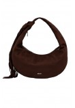 DKNY HOPE HOBOS HANDBAG ΤΣΑΝΤΑ ΓΥΝΑΙΚΕΙΑ CHOCOLATE