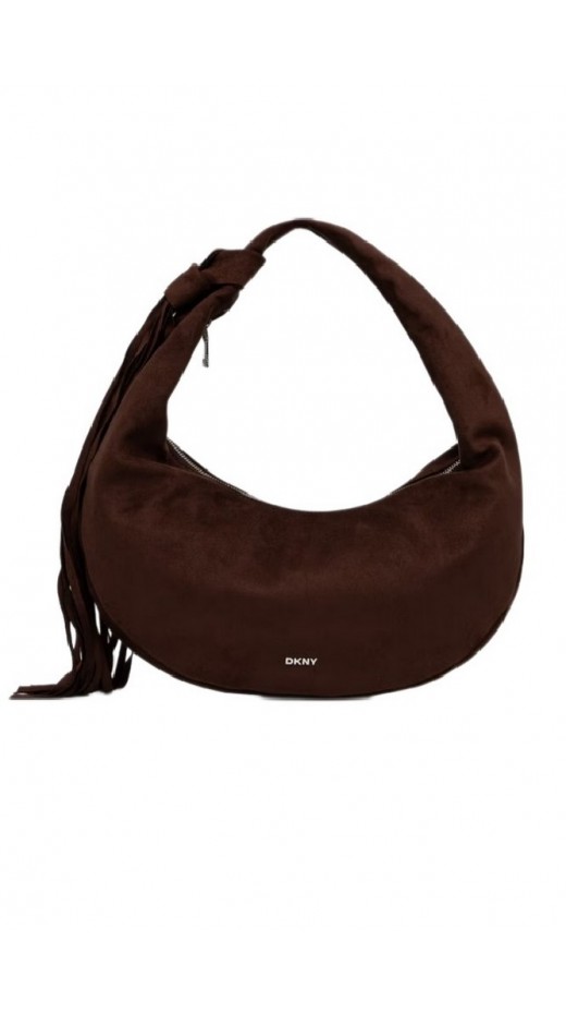 DKNY HOPE HOBOS HANDBAG ΤΣΑΝΤΑ ΓΥΝΑΙΚΕΙΑ CHOCOLATE