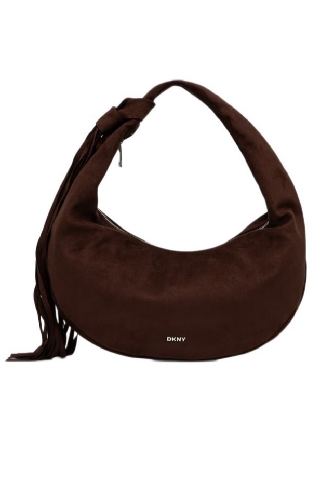 DKNY HOPE HOBOS HANDBAG ΤΣΑΝΤΑ ΓΥΝΑΙΚΕΙΑ CHOCOLATE