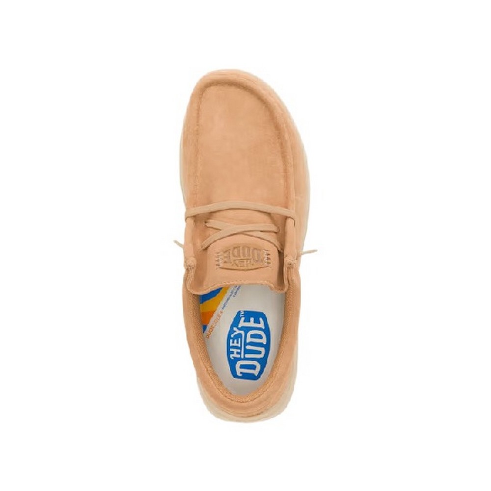 HEY DUDE WALLY COMF SUEDE 41975  ΠΑΠΟΥΤΣΙ ΑΝΔΡΙΚΟ TAN