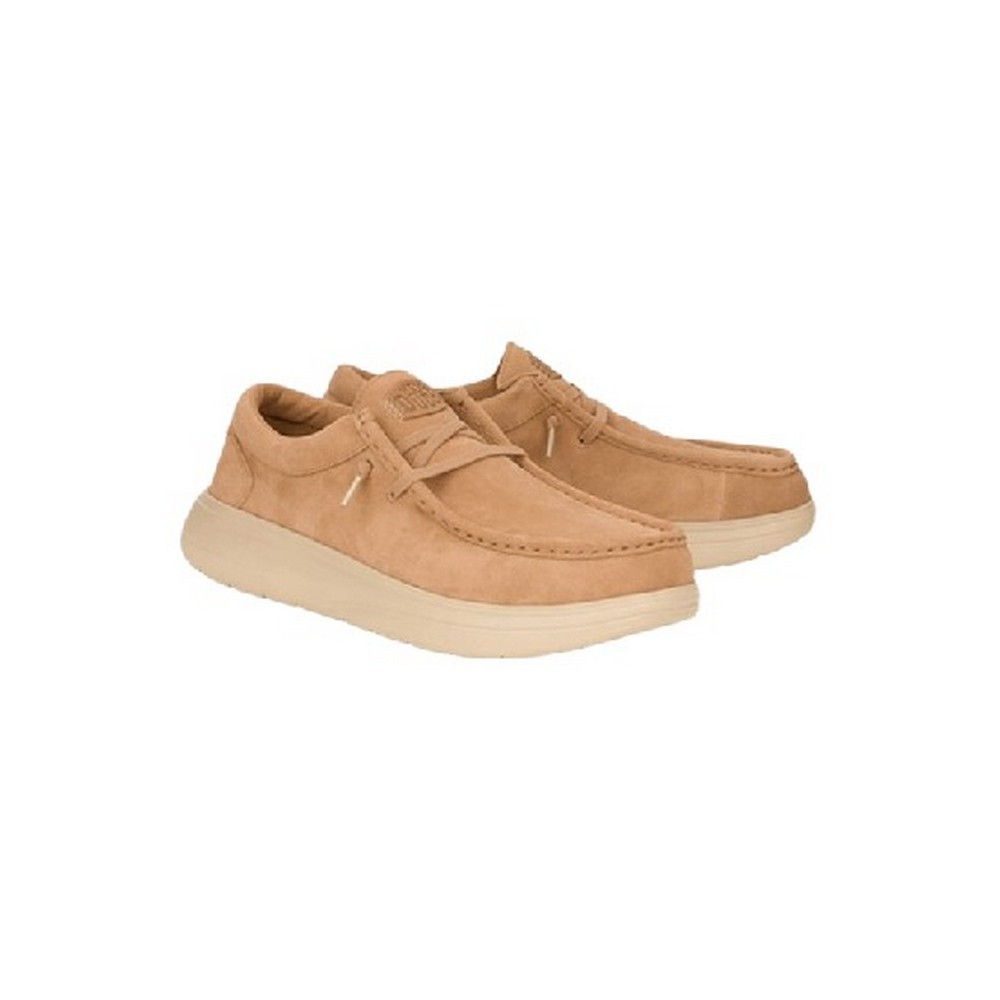 HEY DUDE WALLY COMF SUEDE 41975  ΠΑΠΟΥΤΣΙ ΑΝΔΡΙΚΟ TAN