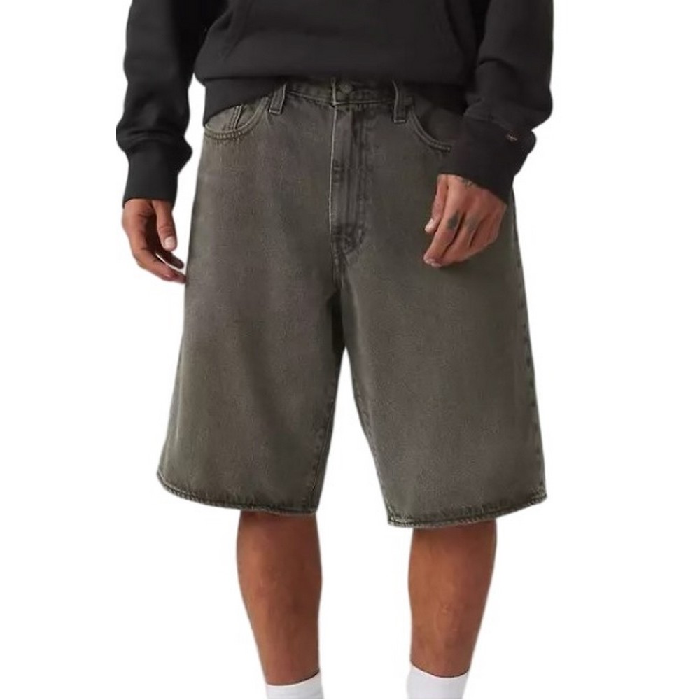 LEVIS 478 BAGGY SHORTS 001JM0000 ΒΕΡΜΟΥΔΑ ΑΝΔΡΙΚΗ BLACK DENIM