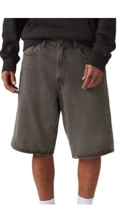 LEVIS 478 BAGGY SHORTS 001JM0000 ΒΕΡΜΟΥΔΑ ΑΝΔΡΙΚΗ BLACK DENIM