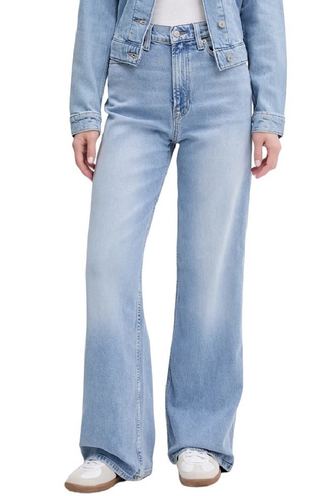 TOMMY JEANS CLAIRE HR WD BI0112 ΠΑΝΤΕΛΟΝΙ ΓΥΝΑΙΚΕΙΟ DENIM LIGHT