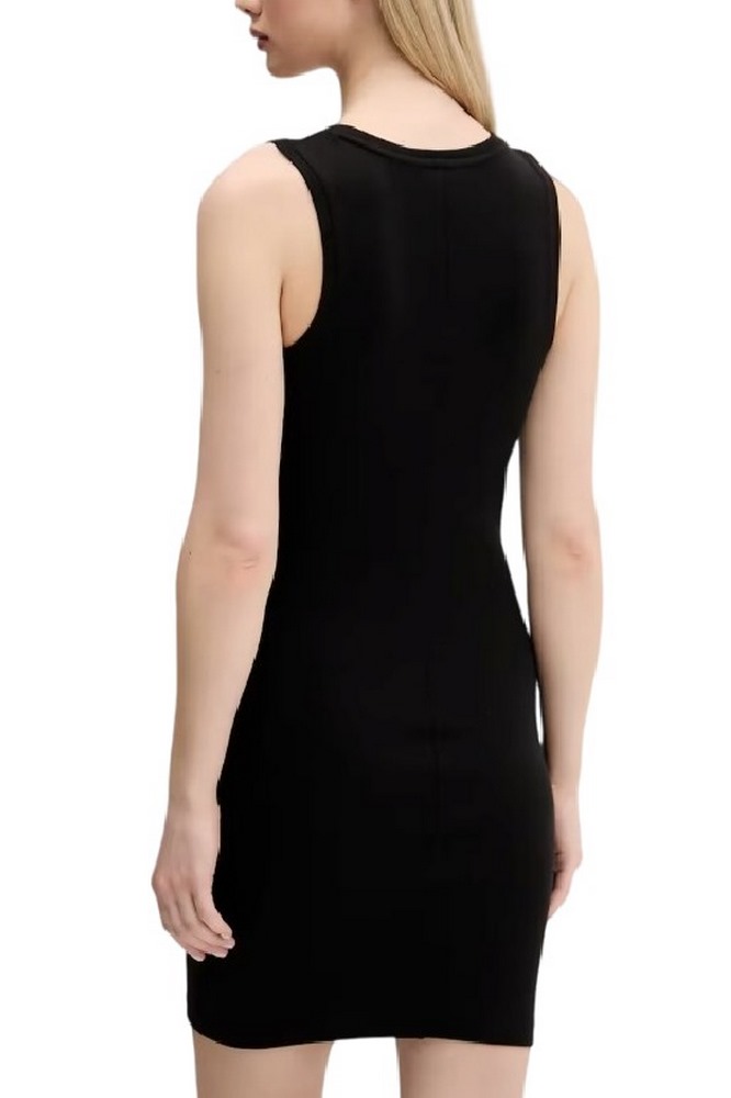 TOMMY JEANS ESSENTIAL RIB BODYCON EXT ΦΟΡΕΜΑ ΓΥΝΑΙΚΕΙΟ BLACK