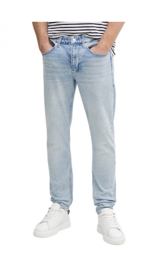CALVIN KLEIN JEANS SLIM TAPER ΠΑΝΤΕΛΟΝΙ ΑΝΔΡΙΚΟ DENIM LIGHT
