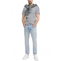 CALVIN KLEIN JEANS SLIM TAPER ΠΑΝΤΕΛΟΝΙ ΑΝΔΡΙΚΟ DENIM LIGHT