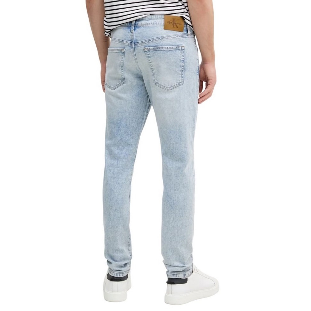 CALVIN KLEIN JEANS SLIM TAPER ΠΑΝΤΕΛΟΝΙ ΑΝΔΡΙΚΟ DENIM LIGHT
