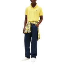 TOMMY JEANS SLIM ESSENTIAL GD POLO T-SHIRT ΜΠΛΟΥΖΑ ΑΝΔΡΙΚΗ YELLOW