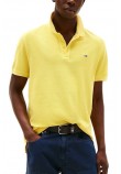 TOMMY JEANS SLIM ESSENTIAL GD POLO T-SHIRT ΜΠΛΟΥΖΑ ΑΝΔΡΙΚΗ YELLOW
