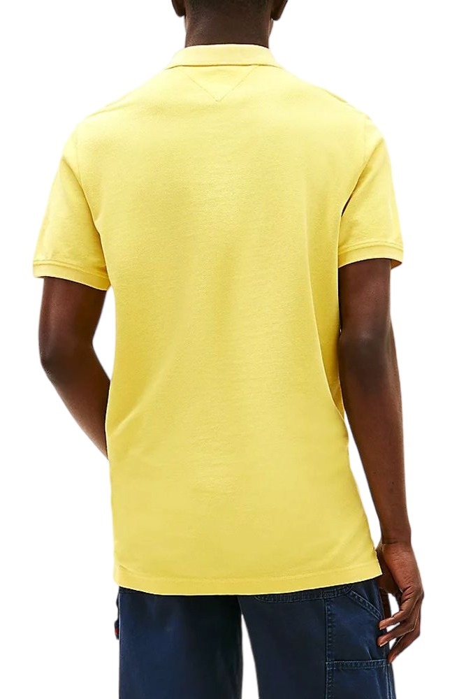 TOMMY JEANS SLIM ESSENTIAL GD POLO T-SHIRT ΜΠΛΟΥΖΑ ΑΝΔΡΙΚΗ YELLOW