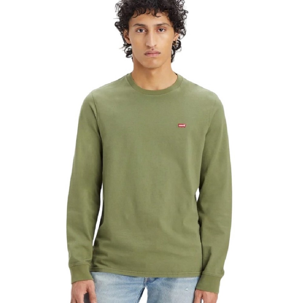 LEVIS ORIGINAL HM TEE 728480022 T-SHIRT ΜΠΛΟΥΖΑ ΑΝΔΡΙΚΗ KHAKI