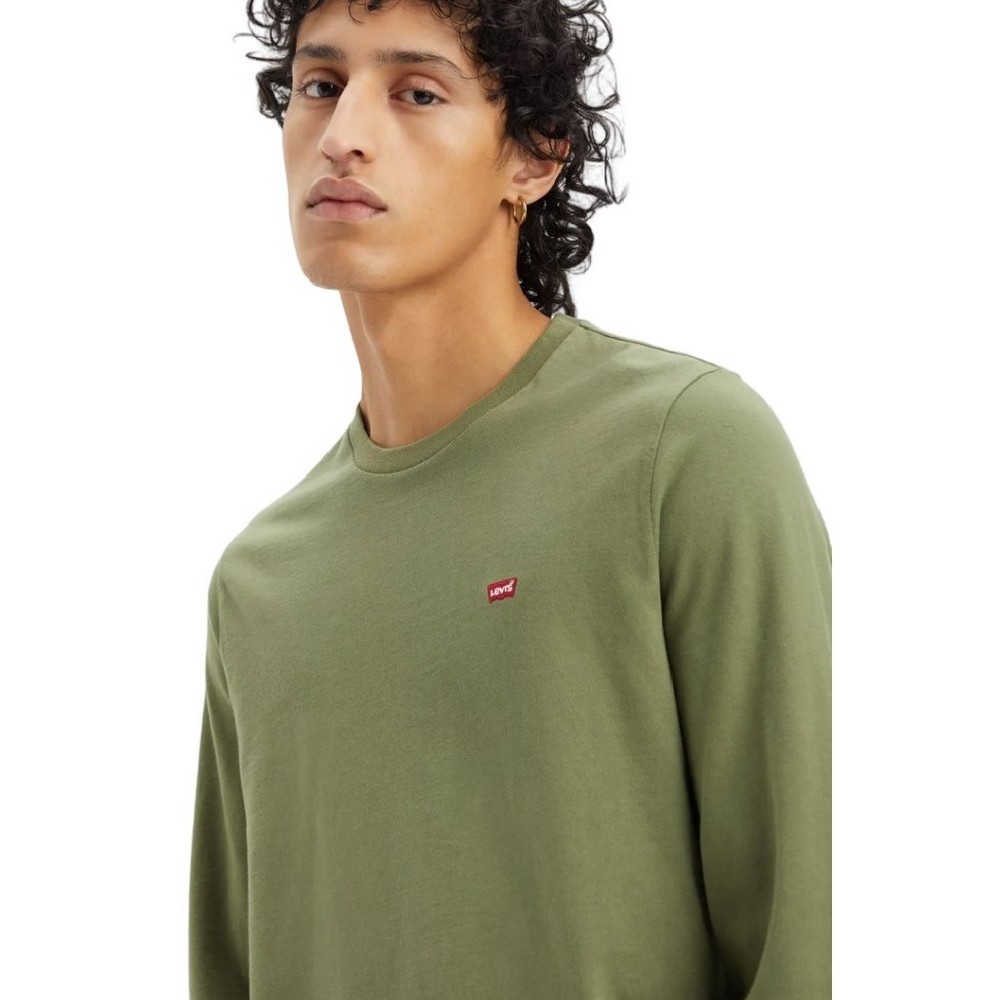 LEVIS ORIGINAL HM TEE 728480022 T-SHIRT ΜΠΛΟΥΖΑ ΑΝΔΡΙΚΗ KHAKI
