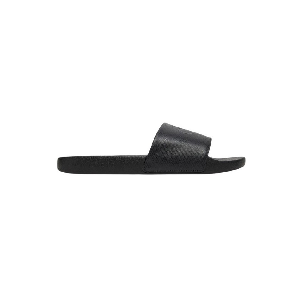 CALVIN KLEIN JEANS SLIDE AOP PRINT ΠΑΝΤΟΦΛΕΣ ΑΝΔΡΙΚΕΣ BLACK