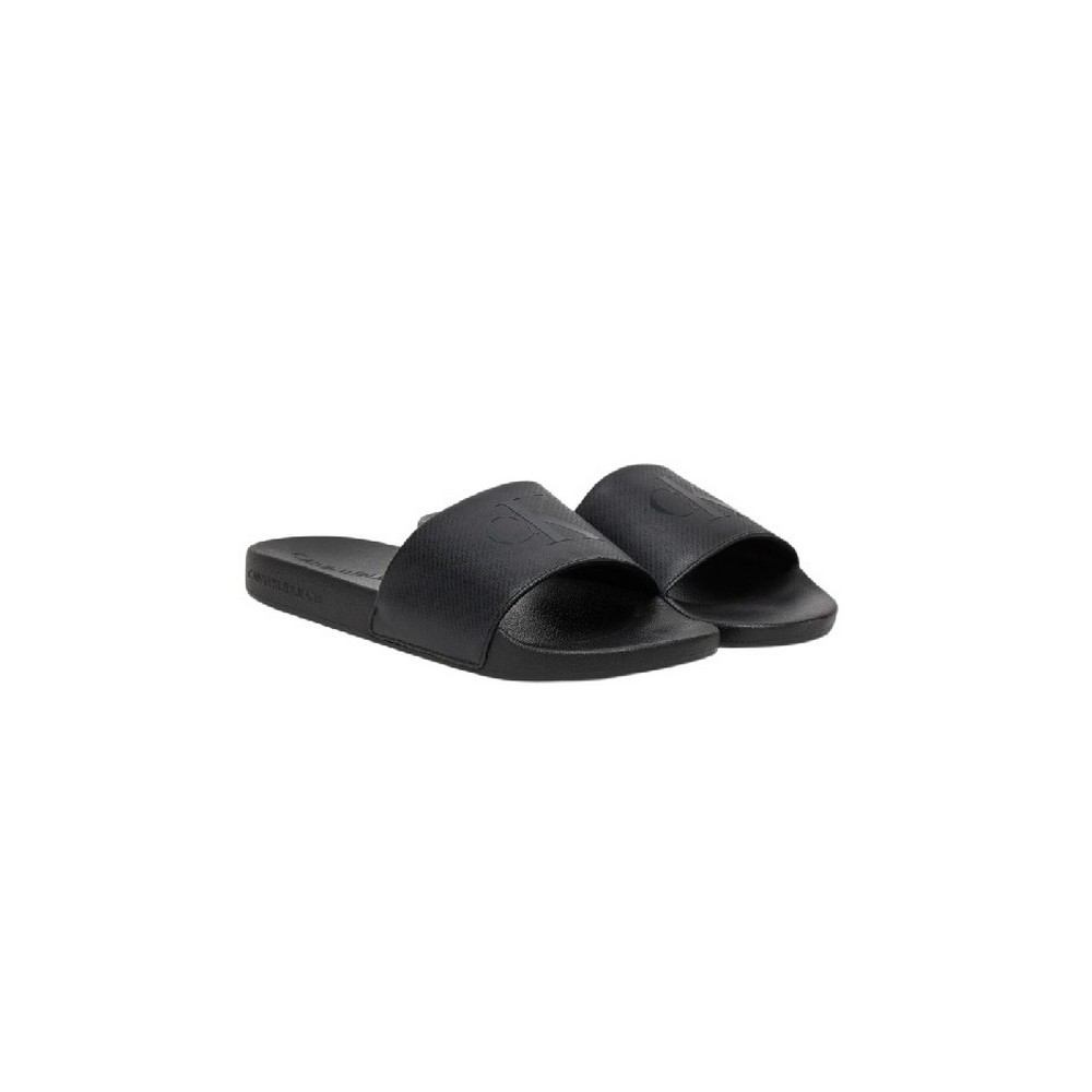 CALVIN KLEIN JEANS SLIDE AOP PRINT ΠΑΝΤΟΦΛΕΣ ΑΝΔΡΙΚΕΣ BLACK