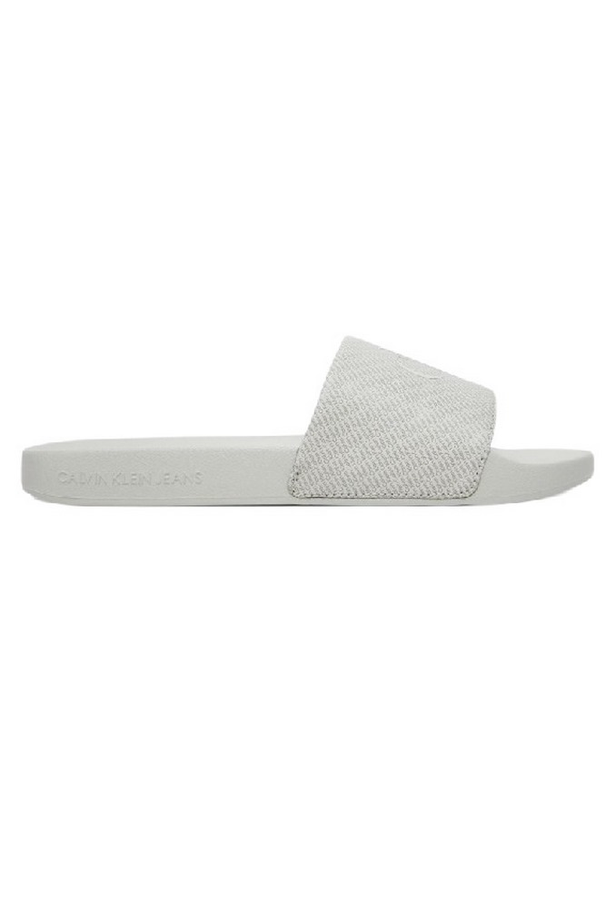 CALVIN KLEIN JEANS SLIDE AOP PRINT ΠΑΝΤΟΦΛΕΣ ΑΝΔΡΙΚΕΣ GREY