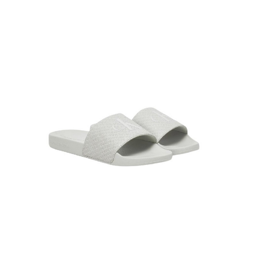 CALVIN KLEIN JEANS SLIDE AOP PRINT ΠΑΝΤΟΦΛΕΣ ΑΝΔΡΙΚΕΣ GREY