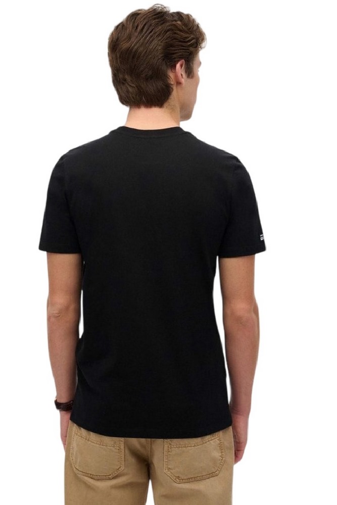 SUPERDRY D1 STUD CITY TEE T-SHIRT ΜΠΛΟΥΖΑ ΑΝΔΡΙΚΗ BLACK