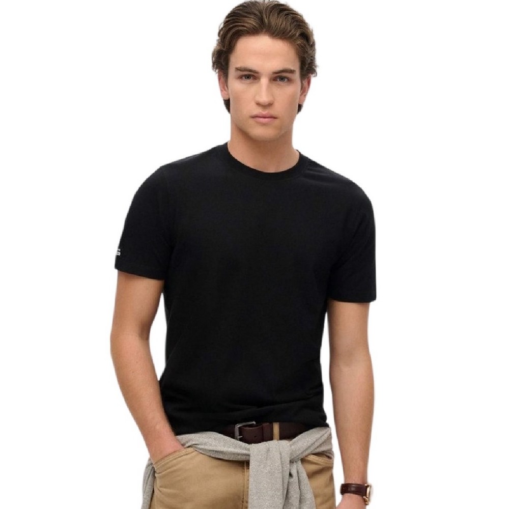 SUPERDRY D1 STUD CITY TEE T-SHIRT ΜΠΛΟΥΖΑ ΑΝΔΡΙΚΗ BLACK