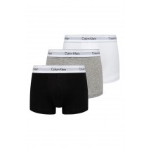 CALVIN KLEIN LOW RISE TRUNK 3PK ΕΣΩΡΟΥΧΟ ΑΝΔΡΙΚΟ BLK/GREY/WHIT